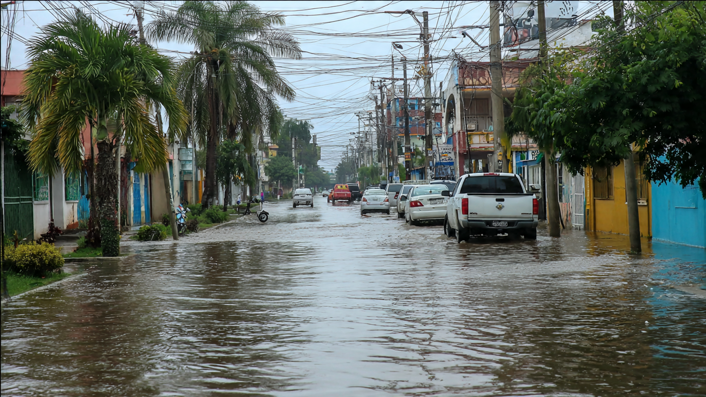 Desborde del Río Cazones deja miles de damnificados en Veracruz