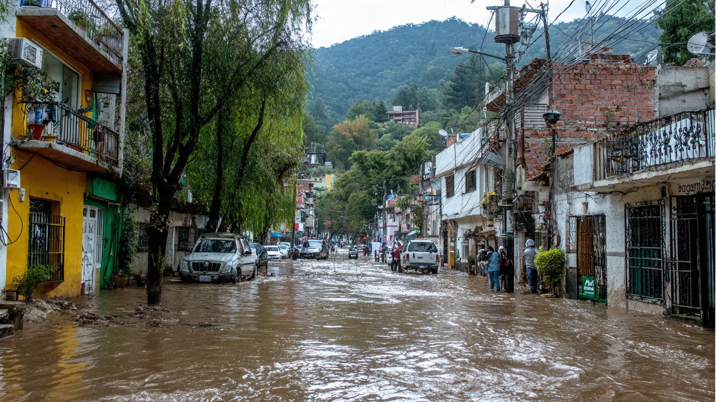 Lluvias en el centro de México dejan 48 muertos y miles sin hogar