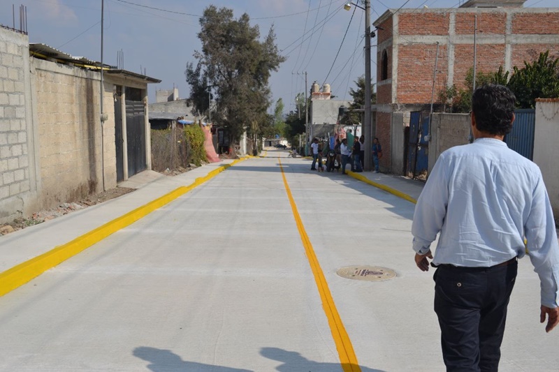 Mantenimiento urbano impulsa movilidad y seguridad en Teoloyucan