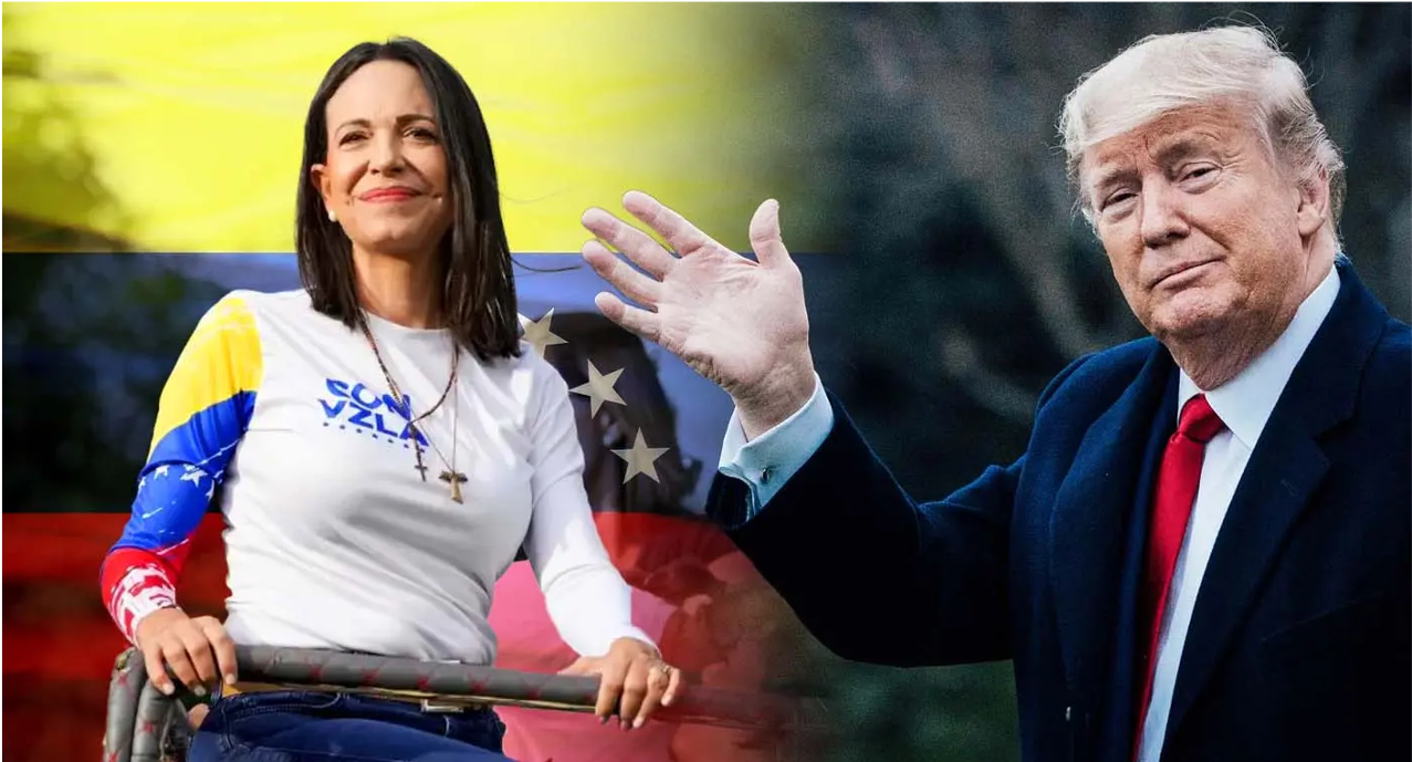 Trump recibirá a la opositora venezolana María Corina Machado la próxima semana en Washington