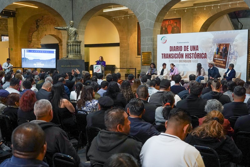 Balance de gira en Durango y libro de Sheinbaum se presentan en CDMX